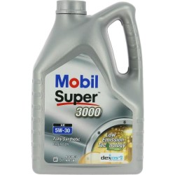 Huile moteur 5W-30 Synthétique - MOBIL - Super 3000 - Formula-XE -bid