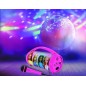Enceinte Bluetooth Sans-Fil Lumineuse avec Micro Barbie