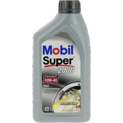 Huile moteur 10W-40 Synthétique - MOBIL - Super 2000 X1 - Formula-P -