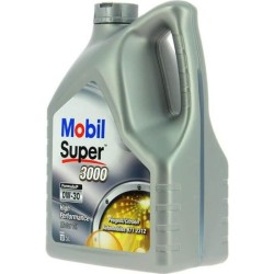 Huile moteur 0W-30 Synthétique - MOBIL - Super 3000 - Formula-V -bido
