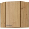 MODENA - Meuble haut d'angle - 89/89 x 31 x 71,5 cm - Chene artisan /