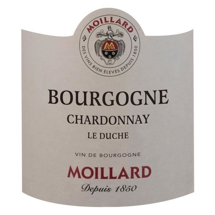 Moillard Le Duche 2022 Chardonnay Bourgogne - Vin blanc de Bourgogne