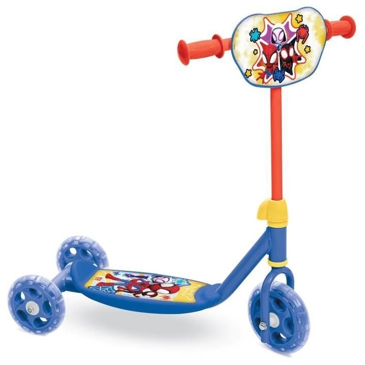 Trottinette 3 roues - MONDO - Spidey - 20 kg max Trottinette 3 roues - MONDO - Spidey - 20 kg max