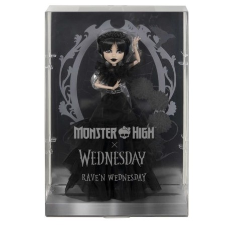 Monster High-Mercredi Addams en Tenue de Bal-Poup?e - Monster High - HXJ03