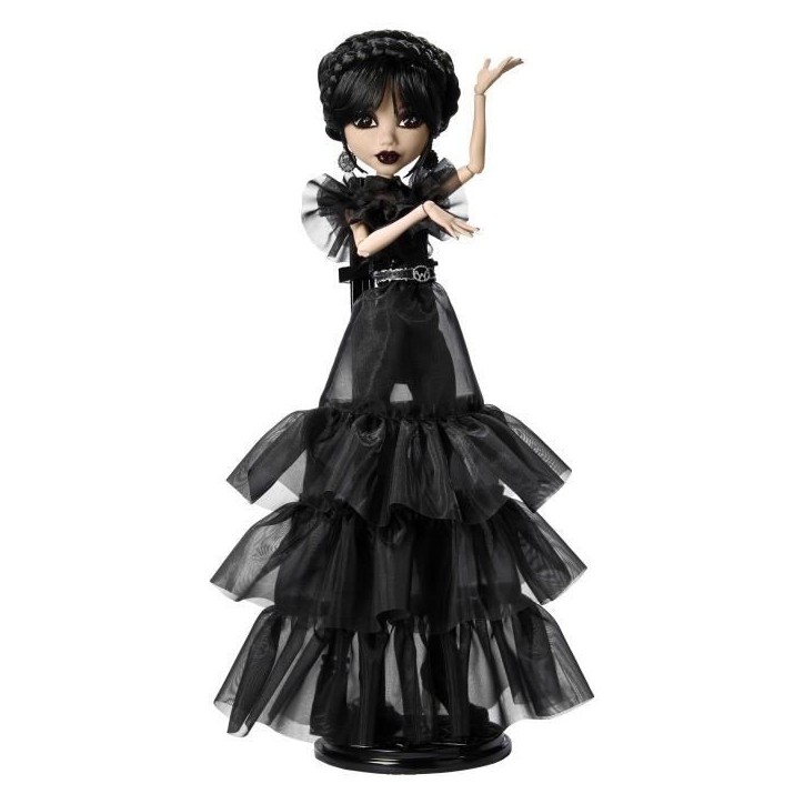 Monster High-Mercredi Addams en Tenue de Bal-Poup?e - Monster High - HXJ03 Monster High-Mercredi Addams en Tenue de Bal-Poup?e - Monster High - HXJ03
