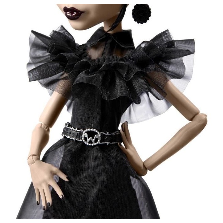Monster High-Mercredi Addams en Tenue de Bal-Poup?e - Monster High - HXJ03 Monster High-Mercredi Addams en Tenue de Bal-Poup?e - Monster High - HXJ03