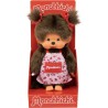 Peluche singe - BANDAI - Monchhichi Tablier a Fleurs - 20 cm