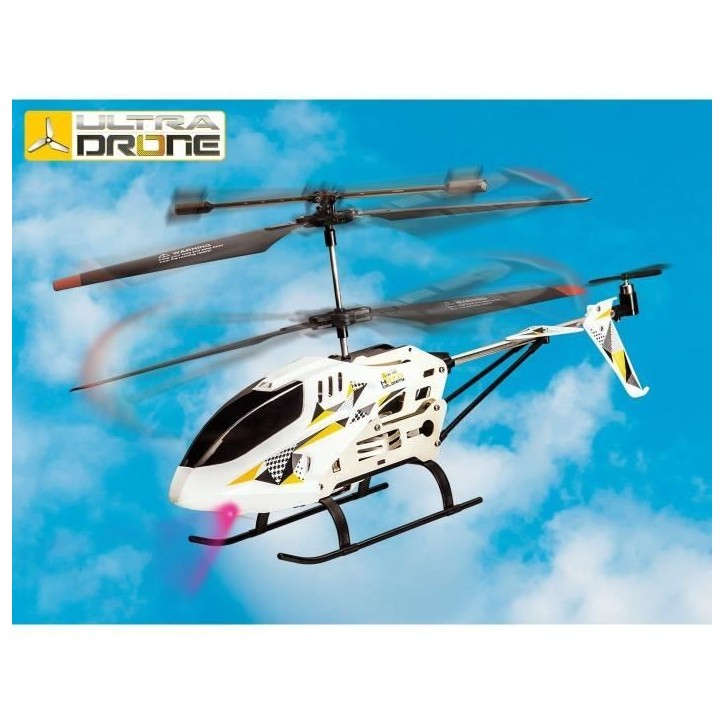 MONDO MOTORS - Hélicoptere télécommandé - Ultradrone H27 Celerity - Longueur 27cm