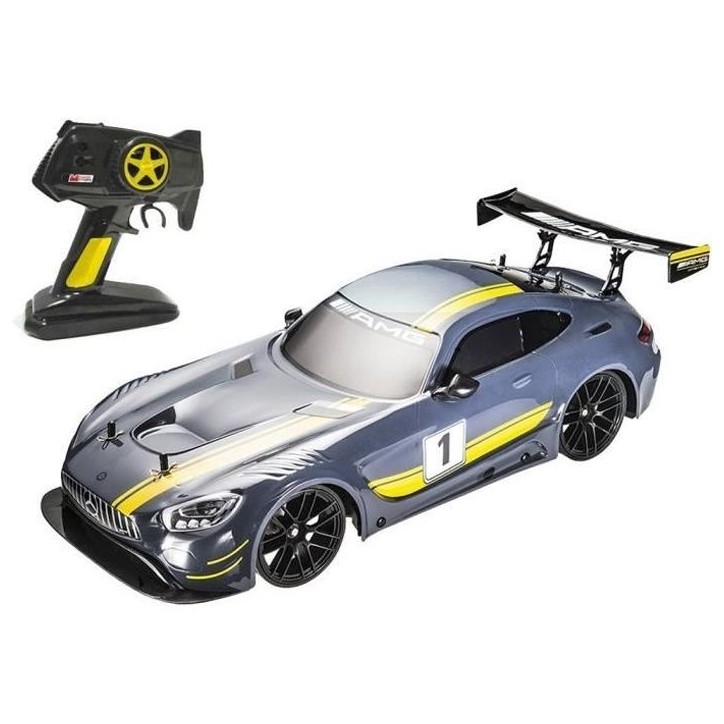 MONDO Voiture radiocommandée Mercedes AMG GT3 - Echelle 1:10 - A partir de 8 ans MONDO Voiture radiocommandée Mercedes AMG GT3 - Echelle 1:10 - A partir de 8 ans