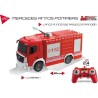 Véhicule radiocommandé Mercedes Antos Camion pompiers 1:26eme avec e