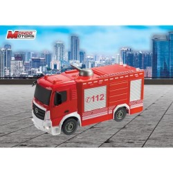 Véhicule radiocommandé Mercedes Antos Camion pompiers 1:26eme avec e