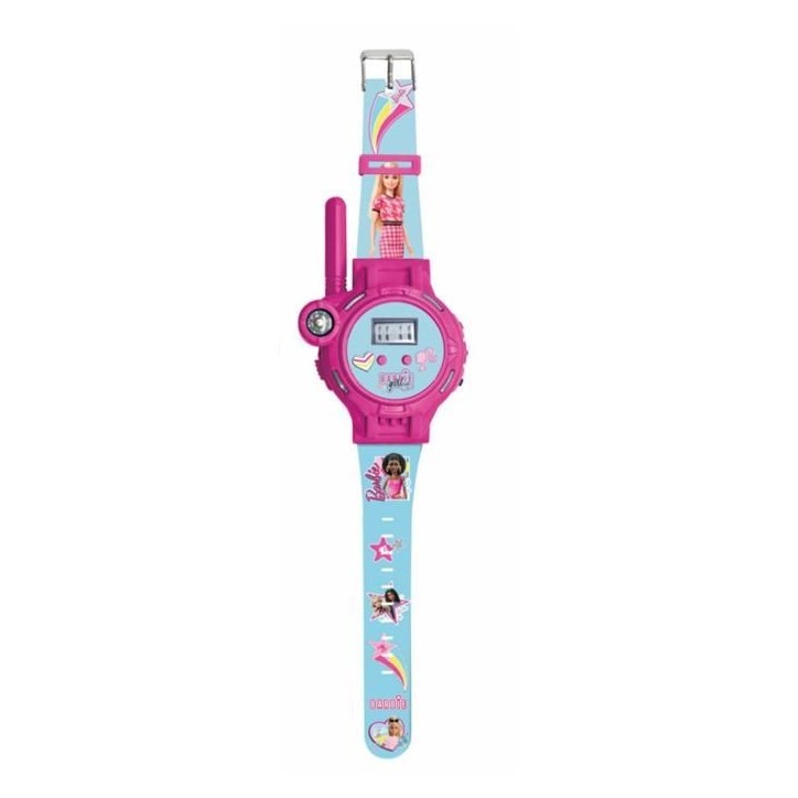 Montre digitale Barbie avec fonction talkie-walkie portée jusqu'a 200 m Montre digitale Barbie avec fonction talkie-walkie portée jusqu'a 200 m