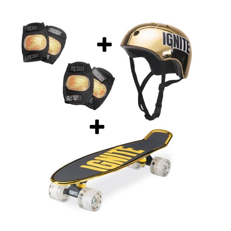 Set glisse urbaine - MONDO - IGNITE Combo Set Tyro - Skateboard et pro Set glisse urbaine - MONDO - IGNITE Combo Set Tyro - Skateboard et pro