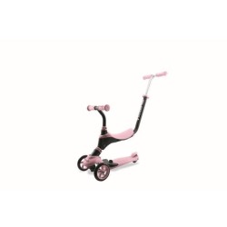 Draisienne - MONDO - On&Go Scribble 5-en-1 - Pliable - Noir / Rose