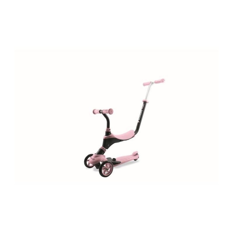 Draisienne - MONDO - On&Go Scribble 5-en-1 - Pliable - Noir / Rose Draisienne - MONDO - On&Go Scribble 5-en-1 - Pliable - Noir / Rose