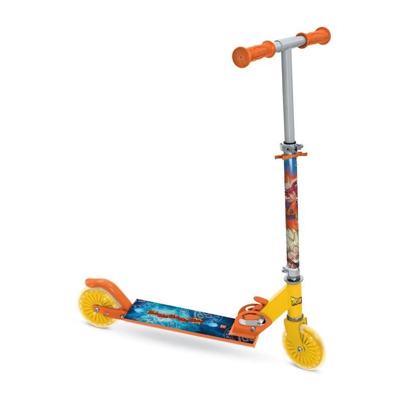 Trottinette 2 roues - MONDO - Dragonball - Pliable - 50 kg max Trottinette 2 roues - MONDO - Dragonball - Pliable - 50 kg max