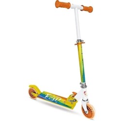 MONDO - Trottinette / Patinette 2 roues pliable - Rainbow - Arc-en-cie