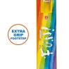 MONDO - Trottinette / Patinette 2 roues pliable - Rainbow - Arc-en-cie