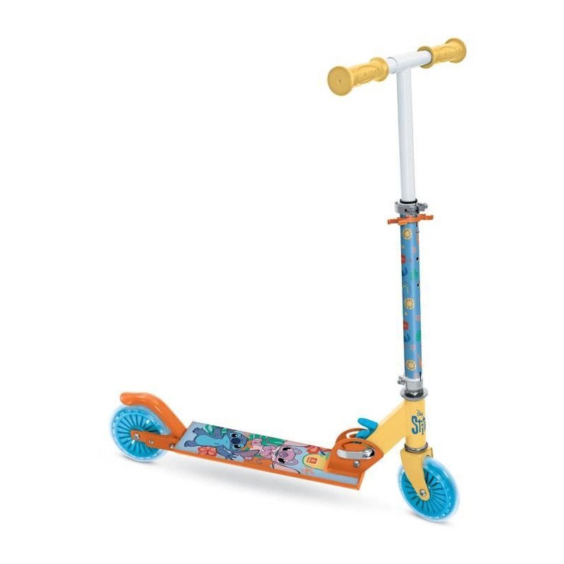 Trottinette 2 roues - MONDO - Stitch - Pliable - 50 kg max