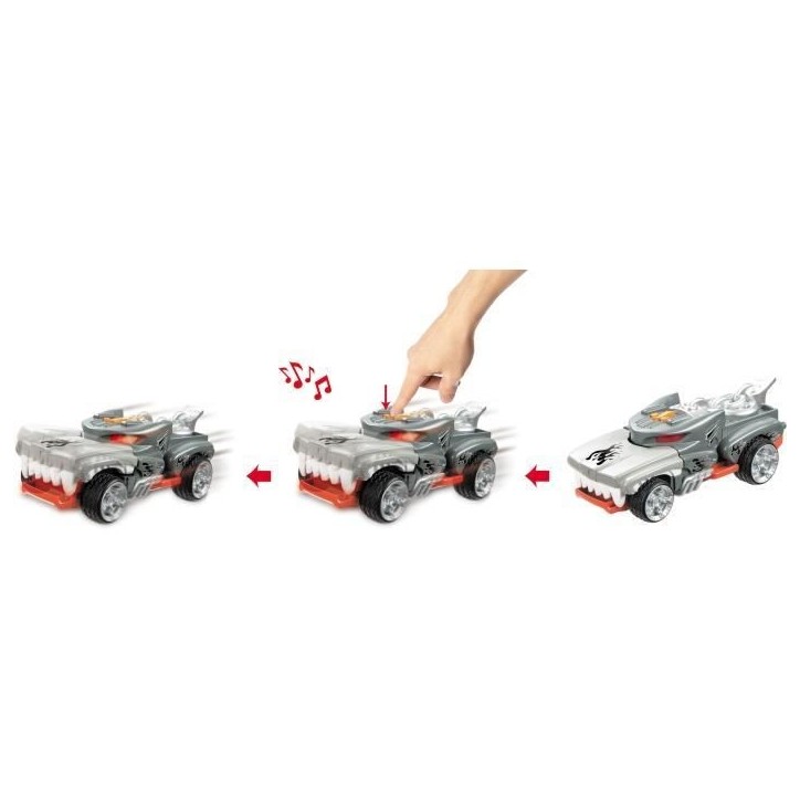 Véhicule motorisé Hot Wheels Monster Action Hotweiler - Sons et lumieres - 23cm Véhicule motorisé Hot Wheels Monster Action Hotweiler - Sons et lumieres - 23cm
