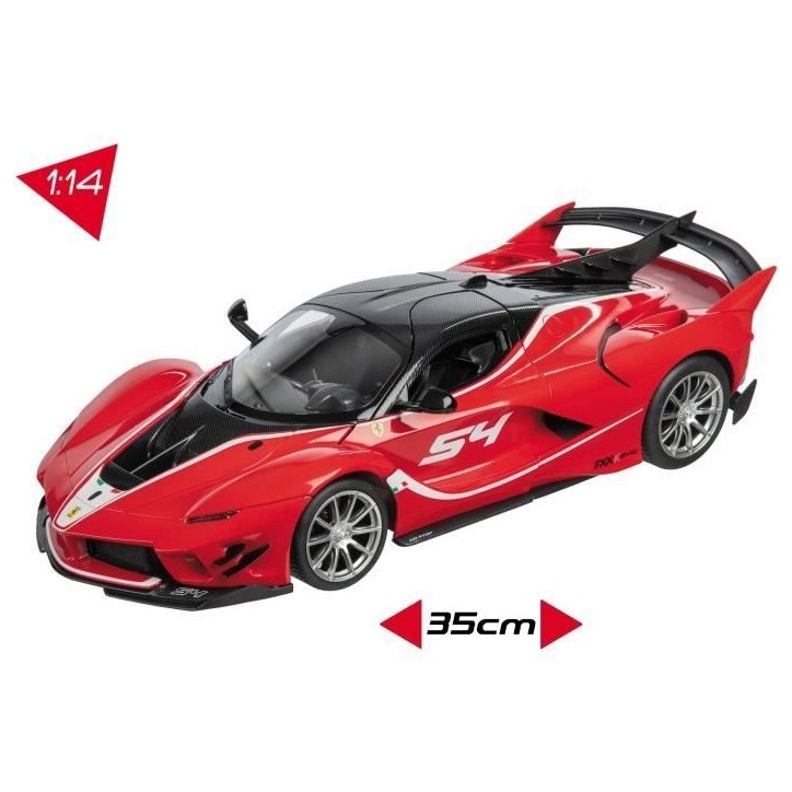 Véhicule radiocommandé Ferrari FXXK Evo MONDO MOTORS - Effets lumineux - Echelle 1:14eme Véhicule radiocommandé Ferrari FXXK Evo MONDO MOTORS - Effets lumineux - Echelle 1:14eme