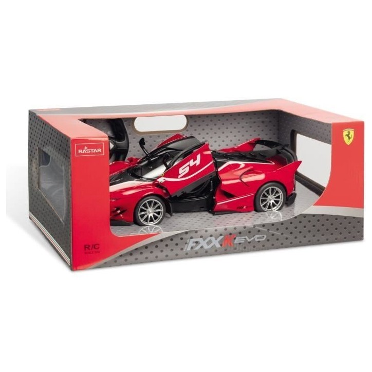 Véhicule radiocommandé Ferrari FXXK Evo MONDO MOTORS - Effets lumineux - Echelle 1:14eme Véhicule radiocommandé Ferrari FXXK Evo MONDO MOTORS - Effets lumineux - Echelle 1:14eme