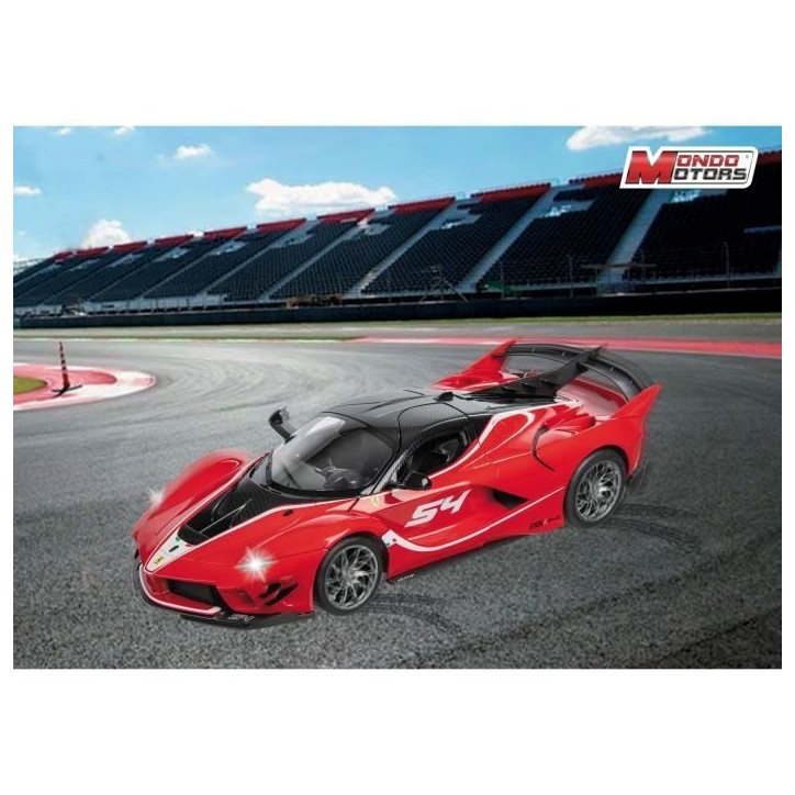 Véhicule radiocommandé Ferrari FXXK Evo MONDO MOTORS - Effets lumineux - Echelle 1:14eme Véhicule radiocommandé Ferrari FXXK Evo MONDO MOTORS - Effets lumineux - Echelle 1:14eme