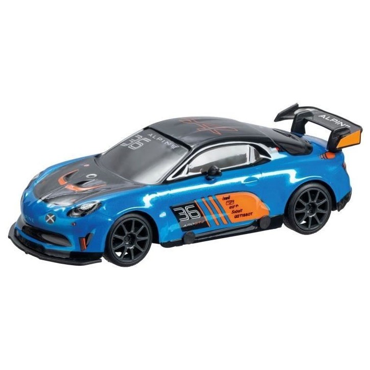 Voiture télécommandée - MONDO MOTORS - Alpine A110 GT4 - Echelle 1:24 - Bleu Voiture télécommandée - MONDO MOTORS - Alpine A110 GT4 - Echelle 1:24 - Bleu