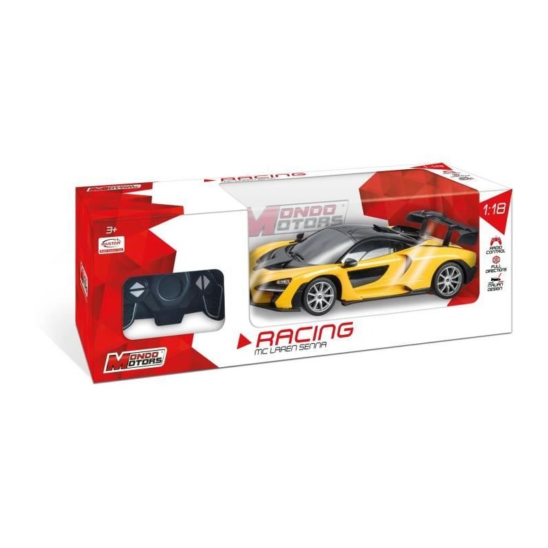 Véhicule radiocommandé McLaren Senna échelle 1:18eme avec effets lu Véhicule radiocommandé McLaren Senna échelle 1:18eme avec effets lu