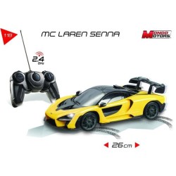Véhicule radiocommandé McLaren Senna échelle 1:18eme avec effets lu