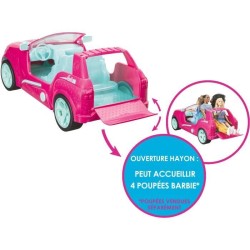 Véhicule télécommandé Barbie Cruiser SUV 44cm - Sons et lumieres -