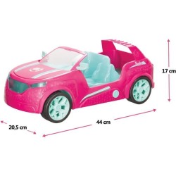 Véhicule télécommandé Barbie Cruiser SUV 44cm - Sons et lumieres -