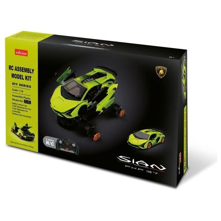 Voiture radiocommandée Lamborghini Sian a assembler - Mondo Motors - échelle 1:18eme Voiture radiocommandée Lamborghini Sian a assembler - Mondo Motors - échelle 1:18eme