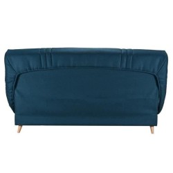 COMFORT BULTEX Clic clac 3 places - Tissu Bleu - Made in France - L 19
