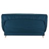 COMFORT BULTEX Clic clac 3 places - Tissu Bleu - Made in France - L 19