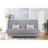 COMFORT BULTEX Clic clac 3 places - Tissu gris - Made in France - L 19