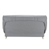 COMFORT BULTEX Clic clac 3 places - Tissu gris - Made in France - L 19