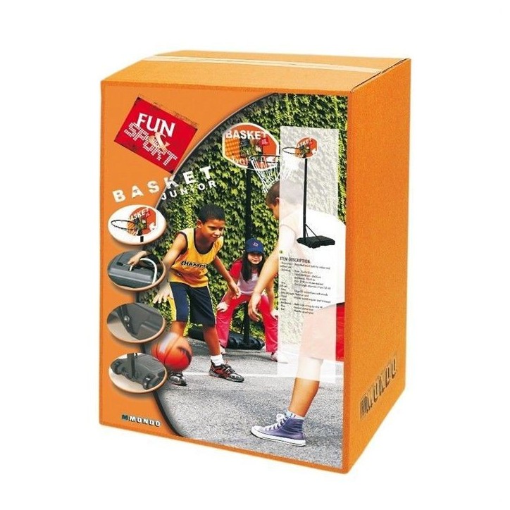 MONDO Panier de basket Junior ajustable de 165 a 205 cm