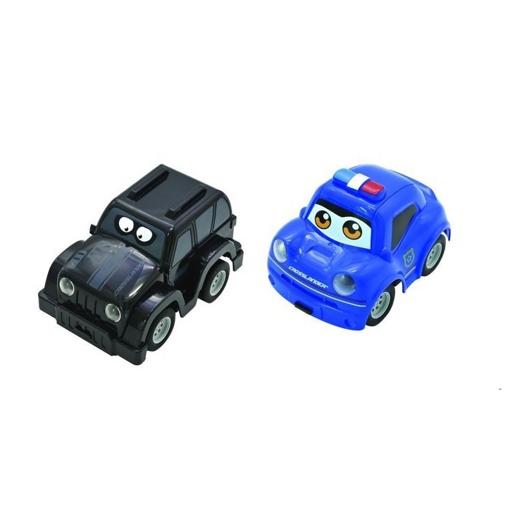 Crosslander Twin – Set de voiture de policier et de voleur Crosslander Twin – Set de voiture de policier et de voleur
