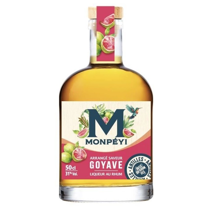 Monpéyi - Rhum arrangé - Goyave - 31,0% Vol. - 50 cl