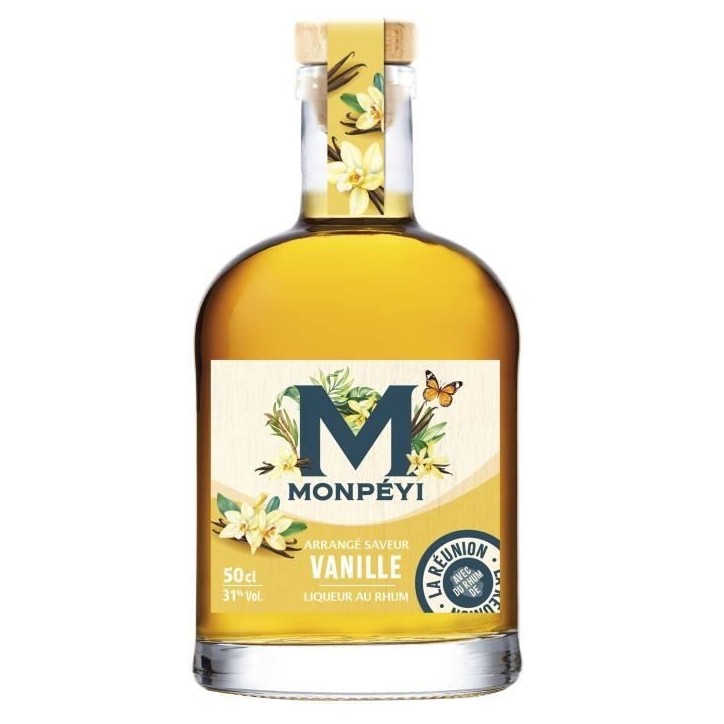 Monpéyi - Rhum arrangé - Vanille - 31,0% Vol. - 50 cl