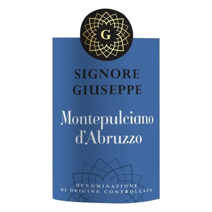 Signore Giuseppe 2024 Montepulciano d'Abruzzo - Vin rouge d'Italie
