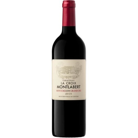Château La Croix Montlabert 2018 Saint-Emilion Grand Cru - Vin rouge