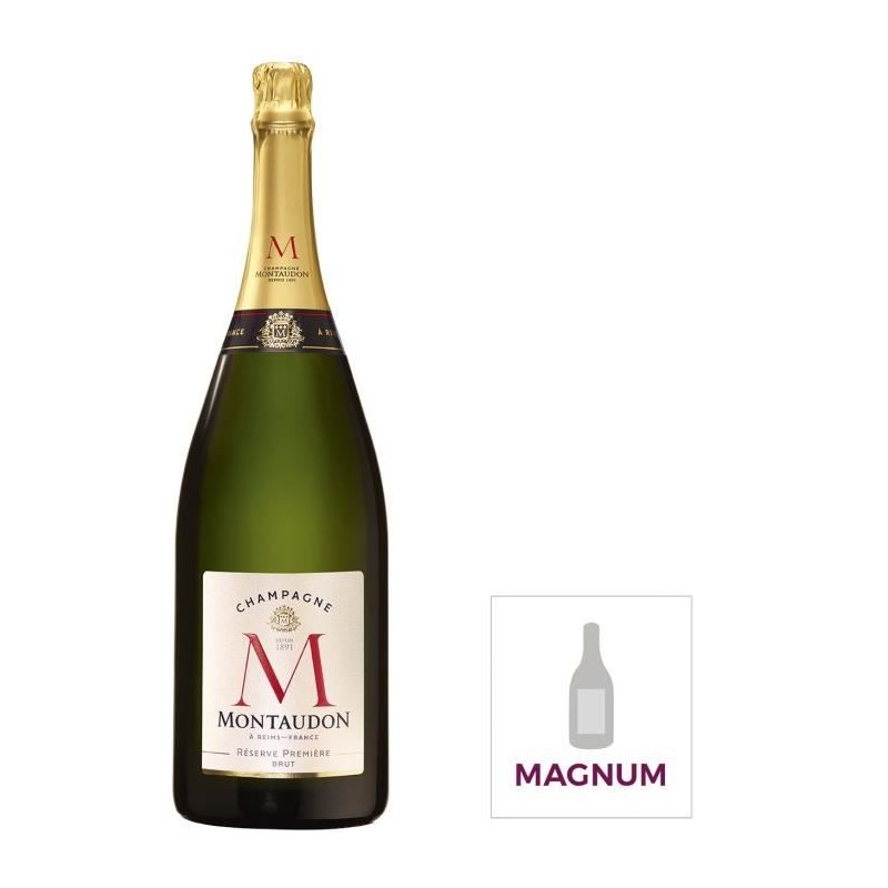 Magnum Champagne Montaudon Réserve Premiere Brut - 150 cl Magnum Champagne Montaudon Réserve Premiere Brut - 150 cl