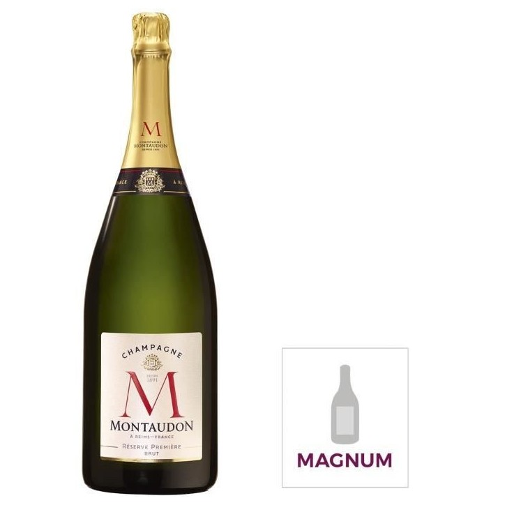 Magnum Champagne Montaudon Réserve Premiere Brut - 150 cl