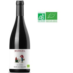Les Monts Barc & Vallées Bourgueil - Vin rouge de Loire - Bio 2023