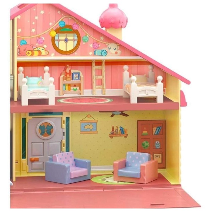 Bluey, La maison de Bluey, Figurin et maison, Univers miniature, Moose Toys Bluey, La maison de Bluey, Figurin et maison, Univers miniature, Moose Toys