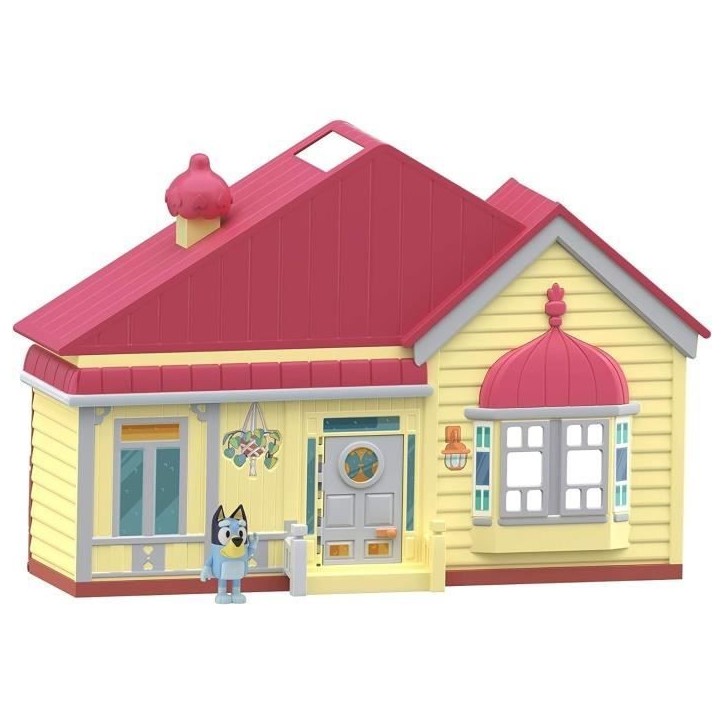 Bluey, La maison de Bluey, Figurin et maison, Univers miniature, Moose Toys Bluey, La maison de Bluey, Figurin et maison, Univers miniature, Moose Toys