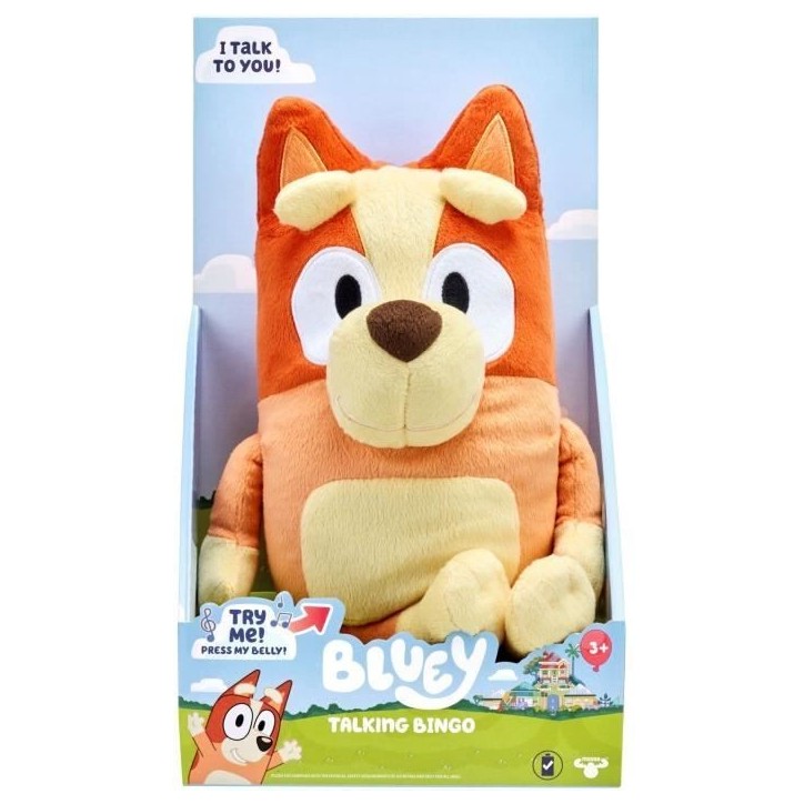 Peluche Parlante 31cm Bingo MOOSE TOYS Peluche Parlante 31cm Bingo MOOSE TOYS