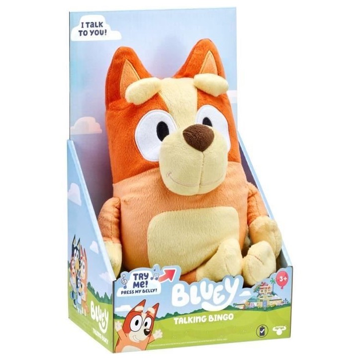 Peluche Parlante 31cm Bingo MOOSE TOYS Peluche Parlante 31cm Bingo MOOSE TOYS